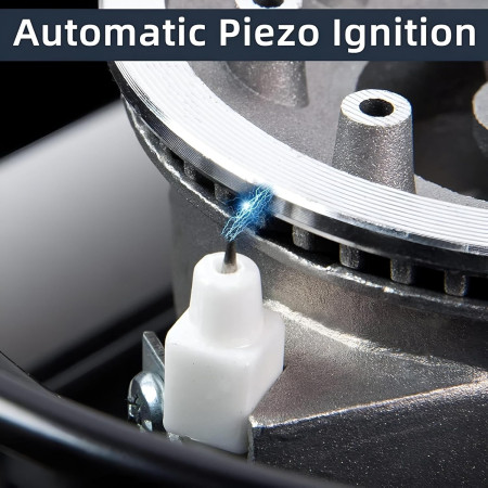 Turistinė dujinė viryklė Reach CampCook-1 juoda