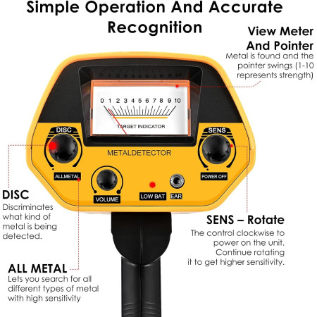Metalo detektorius Reach Find-2