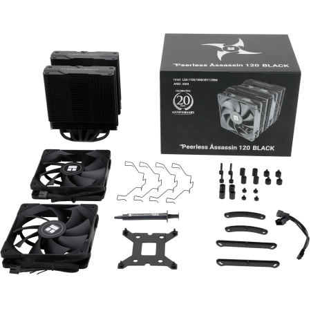 Thermalright Peerless Assassin 120 Black (120mm) Procesoriaus Aušintuvas