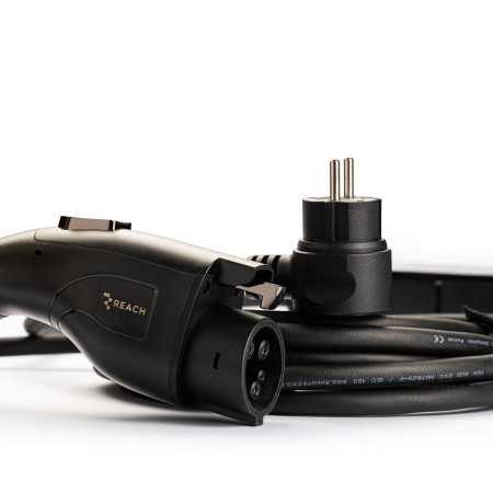 Elektromobilių įkroviklis Reach PEVC1 220V Type1 16A 3.5kW 5.0m