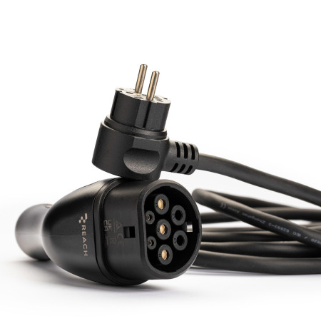 Elektromobilių įkroviklis Reach PEVC2 220V Type2 16A 3.5kW 5.0m