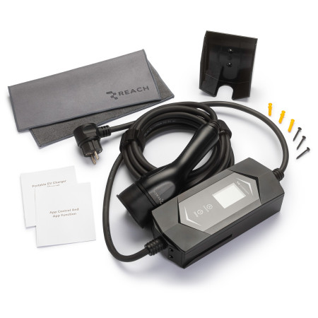 Elektromobilių įkroviklis Reach PEVC2 220V Type2 16A 3.5kW 5.0m