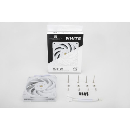 Thermalright TL-B12W PWM White (120mm) ventiliatorius