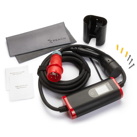 Reach PEVC4 3 Fazės Type2 16A 11kW Elektromobilių Įkroviklis