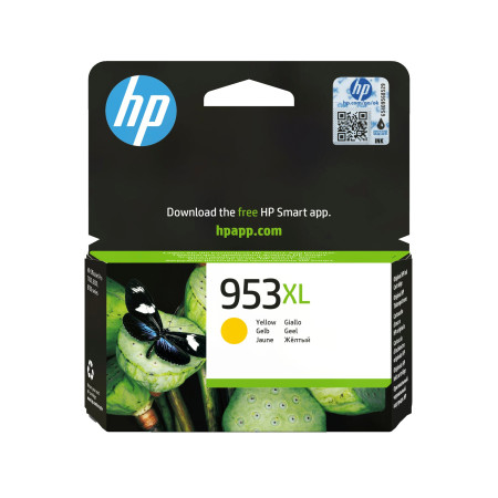 HP 953XL Didelės Talpos Geltonas Originalus Rašalas
