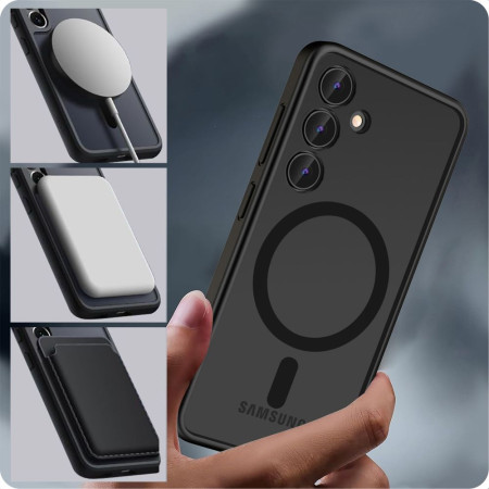 Dėklas Reach Matte MagSafe Google Pixel 9 Pro XL Juodas