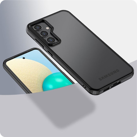 Dėklas Reach Matte Xiaomi Redmi Note 14 Pro 5G/Poco X7 juodas