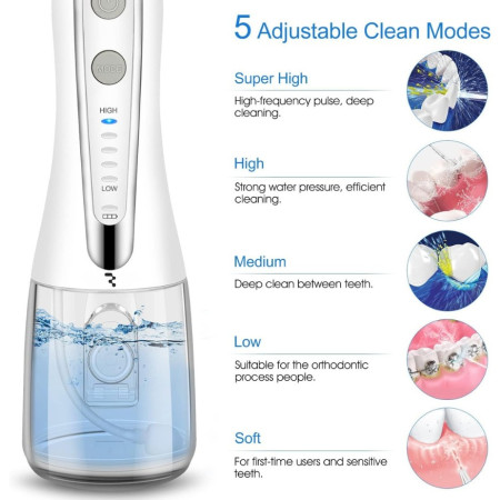 Belaidis irigatorius Reach HF-2 baltas