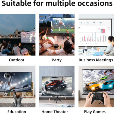 Projektoriaus ekranas Reach MB01 100"