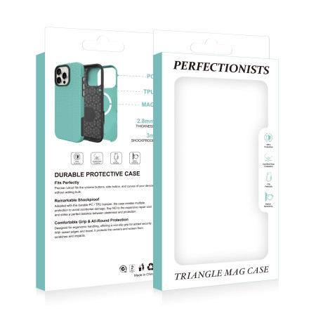 Juodas Perfectionists Triangle Mag Case Apple iPhone Air