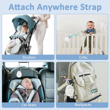 Baltojo triukšmo aparatas Reach N-01 baltas