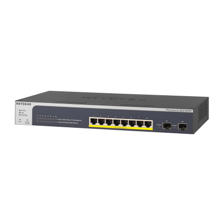 Netgear GS510TPP 10 prievadų jungiklis