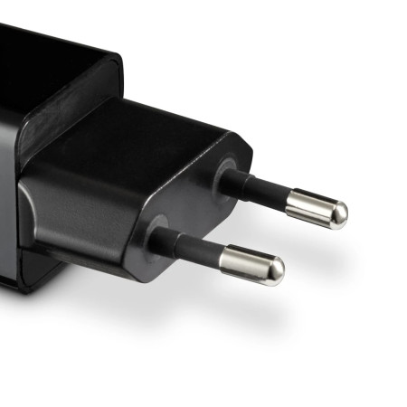 Hama mobiliojo įrenginio kroviklis, juodas, spartusis įkrovimas