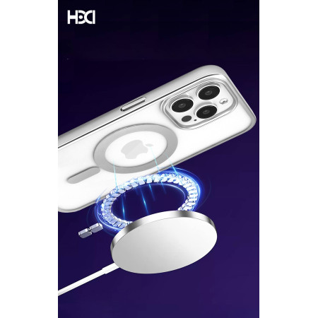 HDD Electro MagSafe dėklas Samsung S921 S24 mėlynas