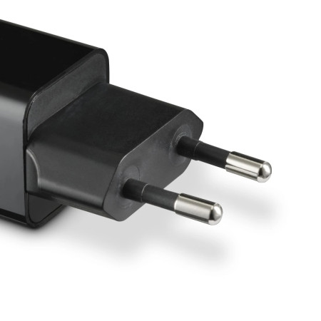 Hama mobiliojo įrenginio kroviklis, juodas, spartusis įkrovimas