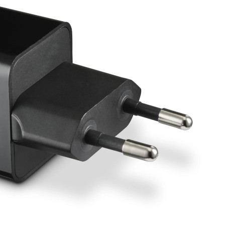 Hama mobiliojo įrenginio kroviklis, juodas, spartusis įkrovimas