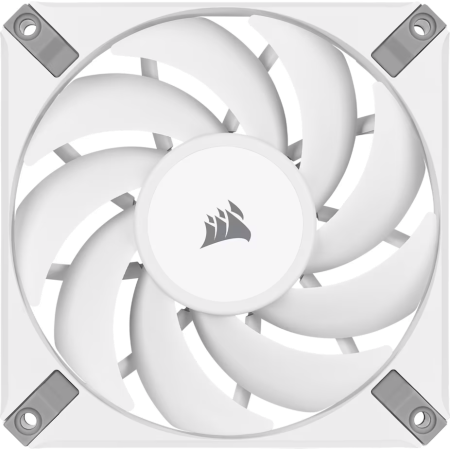 Corsair AF120 ELITE 120mm PWM ventiliatorius baltas