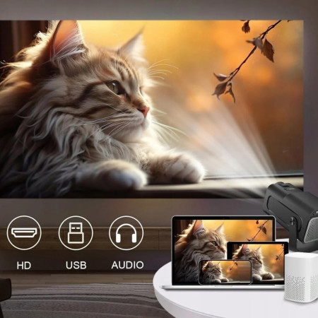 Reach projektorius HY320 juodas