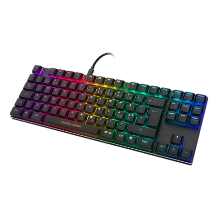 Deltaco DK420 TKL Mechaninė Žaidimų Klaviatūra Juoda