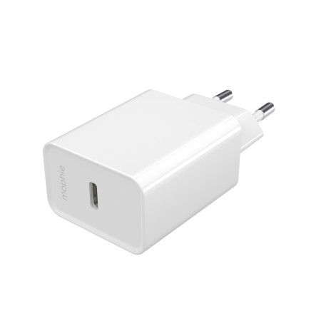 Mophie Essentials USB-C 20W PD Įkroviklis (baltas)
