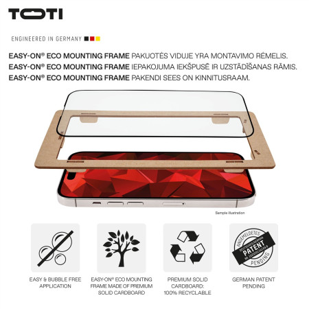 Premium grūdintas stiklas 3D ekranui Samsung Galaxy S25 Ultra