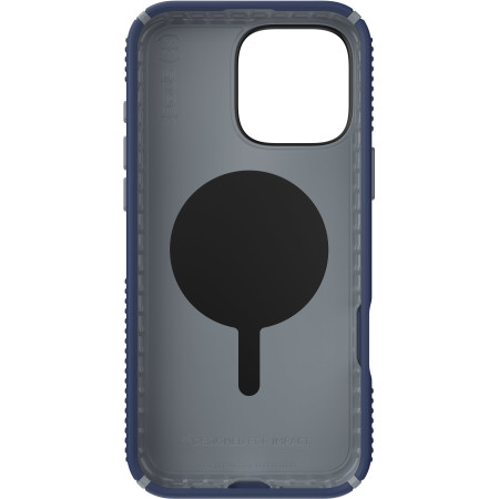 Speck Presidio2 Grip ClickLock & MagSafe dėklas iPhone 16 Pro Max, mėlynas