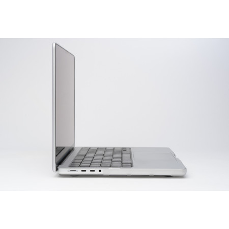 ZAGG Hardshell apsauginis dėklas MacBook Pro 14" M1 / M2 / M3 / M4 (skaidrus)
