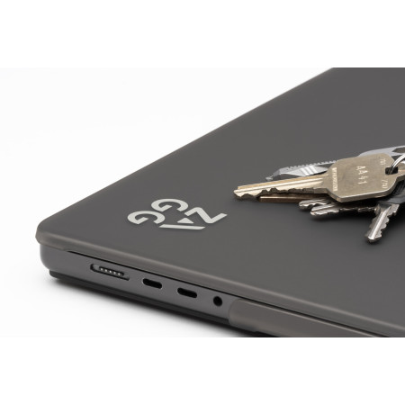ZAGG Hardshell - apsauginis dėklas MacBook Pro 16" M1 / M2 / M3 / M4 (dūminis)