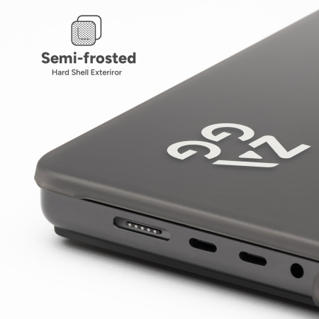 ZAGG Hardshell - apsauginis dėklas MacBook Pro 16" M1 / M2 / M3 / M4 (dūminis)