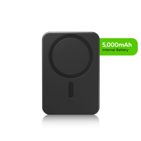 mophie Essentials Magnetinė belaidė nešiojama baterija 10000mAh Juoda