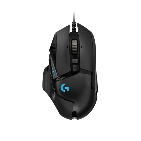 Logitech G502 HERO Juodas USB Optinis Pelė