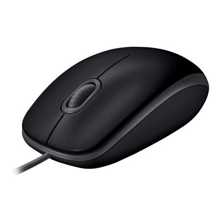 USB optinis pelė LOGITECH B110 Silent juoda