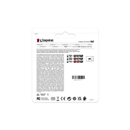 32GB Micro SDHC kortelė Kingston Industrial UHS-I