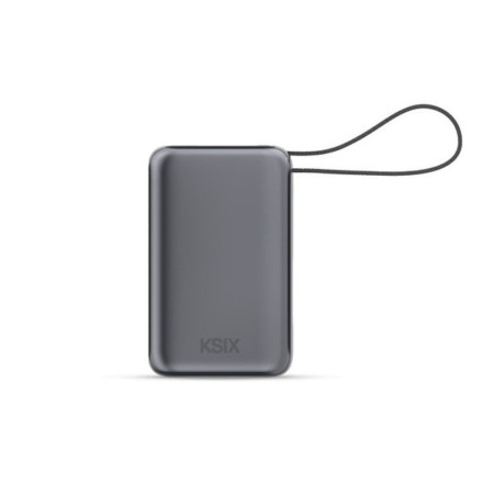 KSIX Power Bank 30000 mAh Power PULSE, pilkas