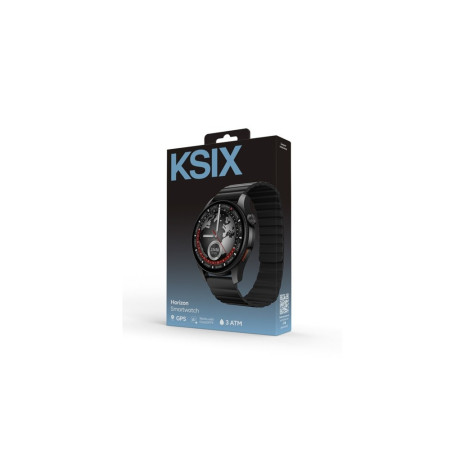 KSIX SMARTWATCH HORIZON, juodas