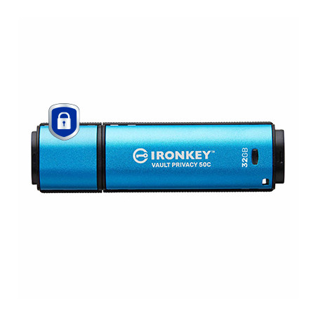 Kingston IronKey Vault Privacy 50 USB atmintukas 32 GB