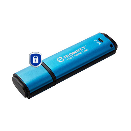Kingston IronKey Vault Privacy 50 USB atmintukas 32 GB