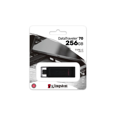 Kingston Technology DataTraveler 70 USB atmintukas 256 GB
