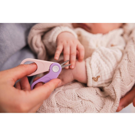 Kūdikių nagų priežiūros rinkinys Momini Lilac Purple