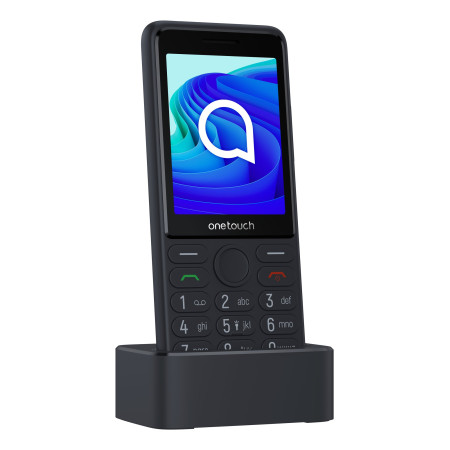 TCL OneTouch 4042S 7,11 cm (2.8") Telefonas vyresnio amžiaus žmonėms Juodas