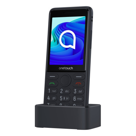 TCL OneTouch 4042S 7,11 cm (2.8") Telefonas vyresnio amžiaus žmonėms Juodas