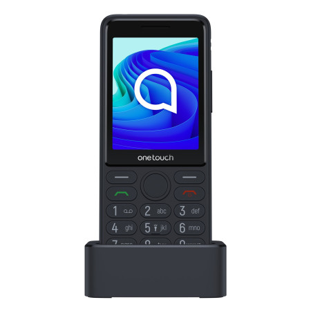 TCL OneTouch 4042S 7,11 cm (2.8") Telefonas vyresnio amžiaus žmonėms Juodas