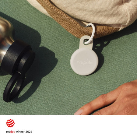 Chipolo LOOP – Įkraunamas Bluetooth sekiklis, Chalk