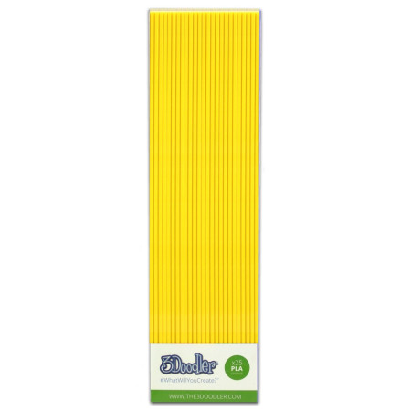 3Doodler Create ir PRO długopisų PLA filamento rinkinys - Rubber Ducky Yellow