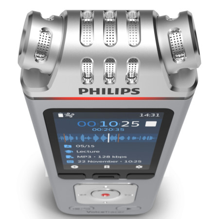 Philips DVT4115 8GB diktofonas su USB ir kortelių slotu