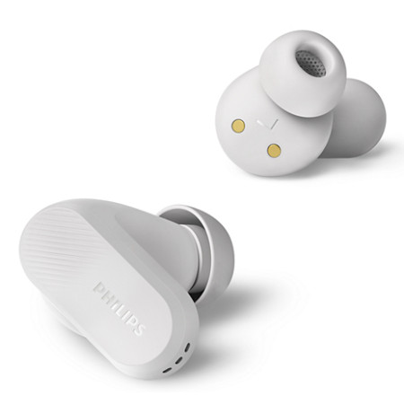 Philips 3000 serijos TAT3509WT/00 ausinės be mikrofono True Wireless Stereo (TWS) baltos