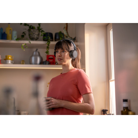 Philips TAH4209BK/00 Bevielės ausinės su mikrofonu, juoda