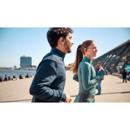 Philips TAA6709BK/00 Bevielės ausinės su mikrofonu, juoda/raudona