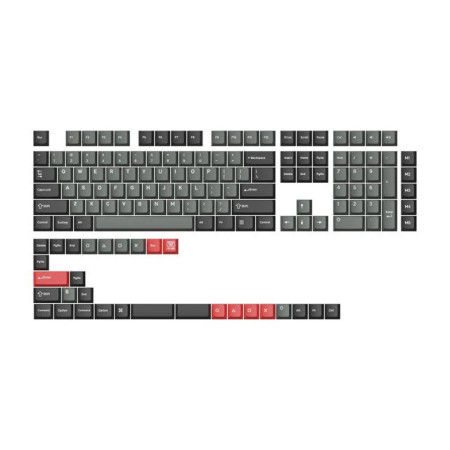 Keychron Double Shot Cherry PBT Klaviatūros Mygtukų Rinkinys | Dolch Red