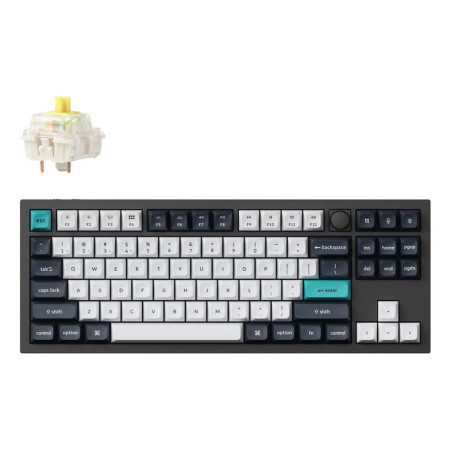 Keychron Q3 Max RGB Klaviatūra (Anglies Juoda)